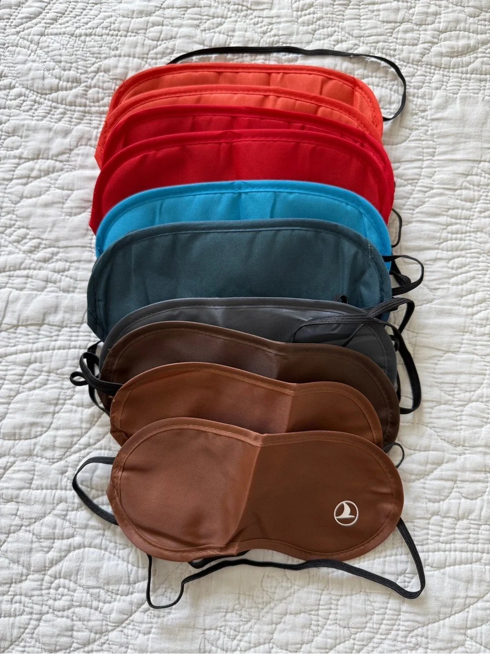 Turkish Airlines Travel Eye Sleep Mask Set of 10